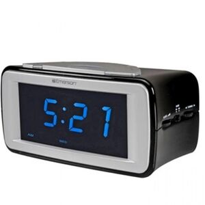 Emerson Jumbo Display Dual Alarm Clock AM/FM Radio